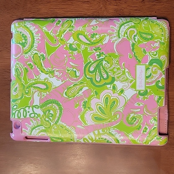 Lilly Pulitzer ipad case with stand - Picture 2 of 4